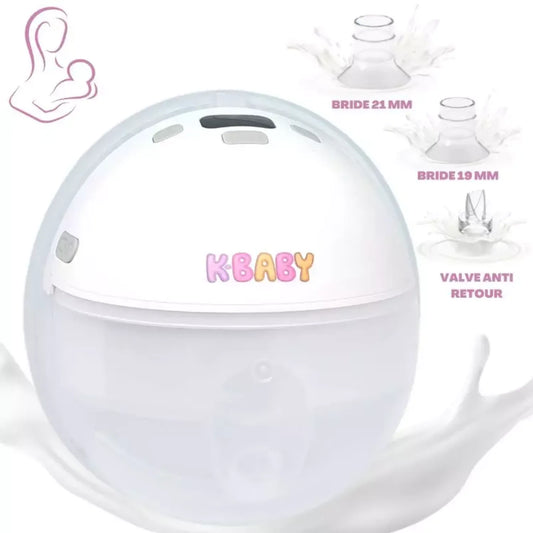  brides interchangeables et valve anti-retour pour un allaitement confortable